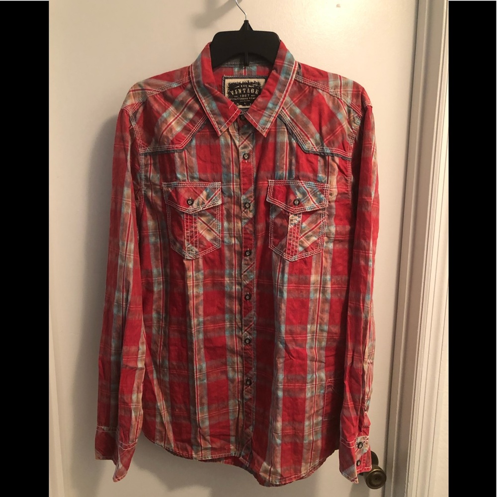 BKE Vintage Button Down Shirt